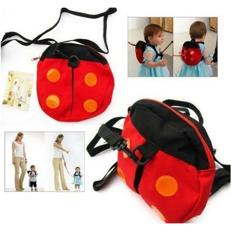 Ladybug Bag 2 in 1 Baby Kids Keeper Assistant Toddler Walking Safety