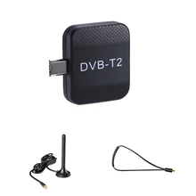 Микро USB DVB-T2 DVB-T ТВ-тюнер приемник цифровая ТВ-Палка для Android Phone Pad Watch DVB-T2/-T Live tv микро USB тюнер
