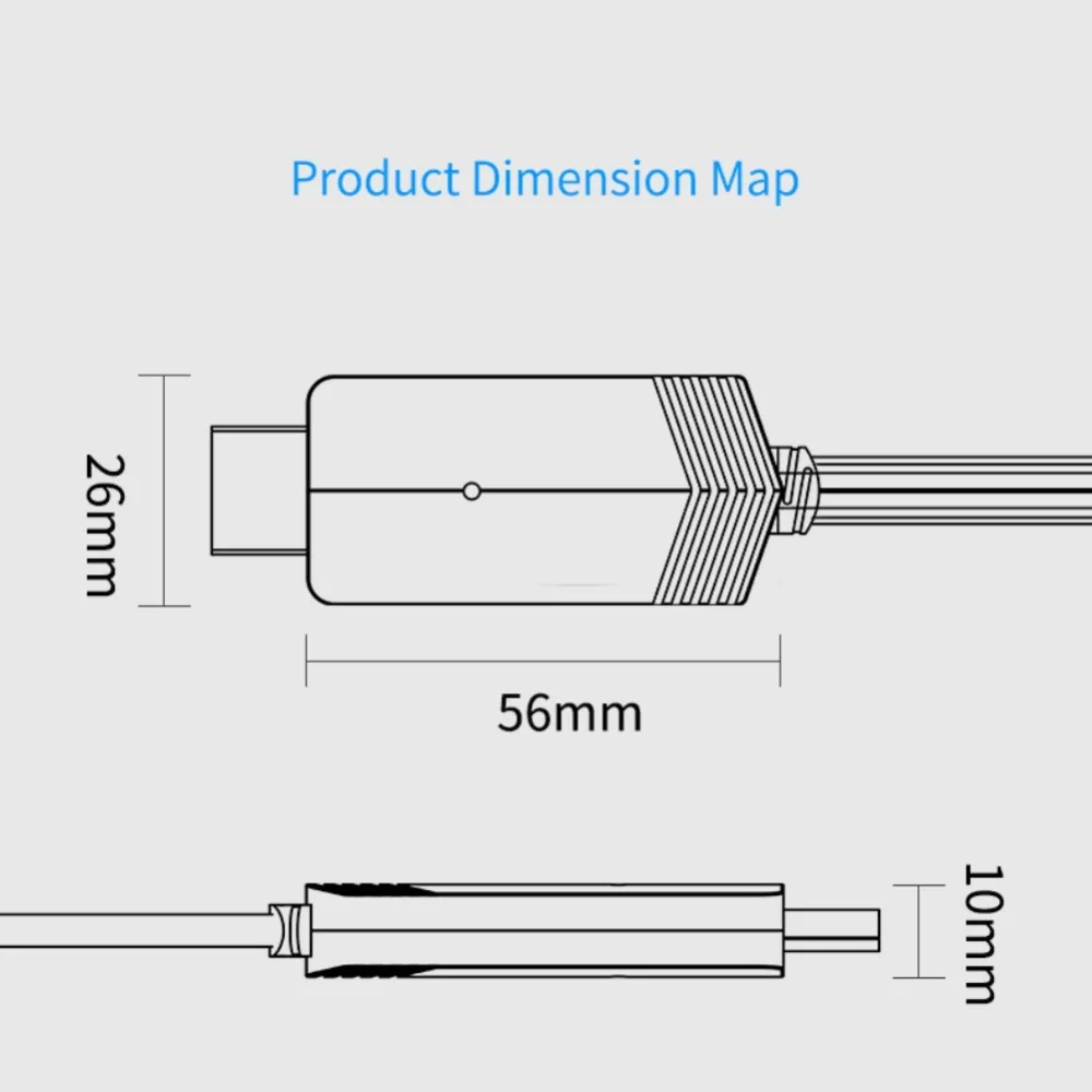 Tv Stick Micro usb type C кабель Plug Play зеркальное отображение экрана для Android HD tv адаптер HDMI потоковая передача Full 1080 p для S10