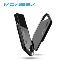 Moweek, металлическая USB флеш-карта, 16 ГБ, 32 ГБ, 64 ГБ, флешка, 128 ГБ, USB флешка, бизнес флеш-диск USB 2,0, 8 ГБ, u-диск для автомобиля, oem, логотип на заказ