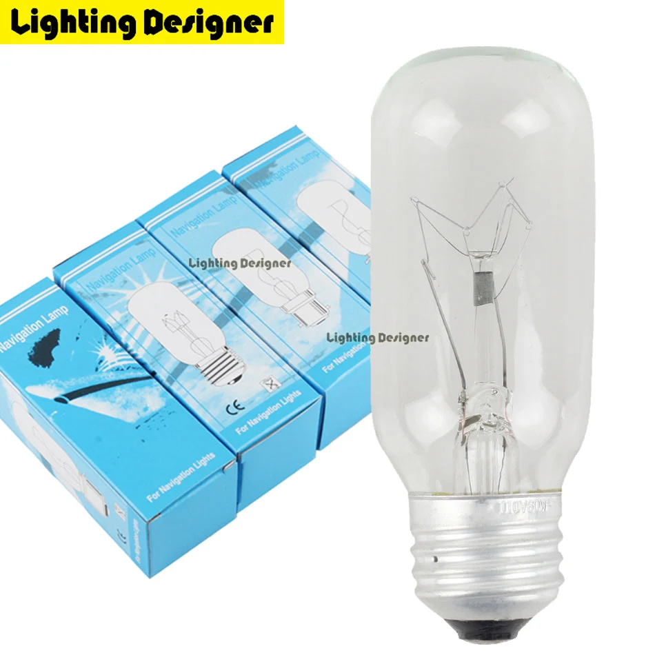 Buy T38 110V 60W E27 base navigation lamp marine lamp incandescent lamp Marine
