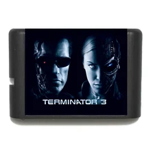 Терминатор 3 16 бит MD игровая карта для sega Mega Drive для Genesis