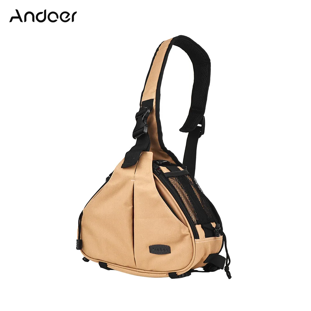 Andoer K1 Triangle DSLR Camera Bag Carry Case Shockproof Waterproof w/Tripod Holder for Canon Nikon Sony Olympus Pentax | Электроника