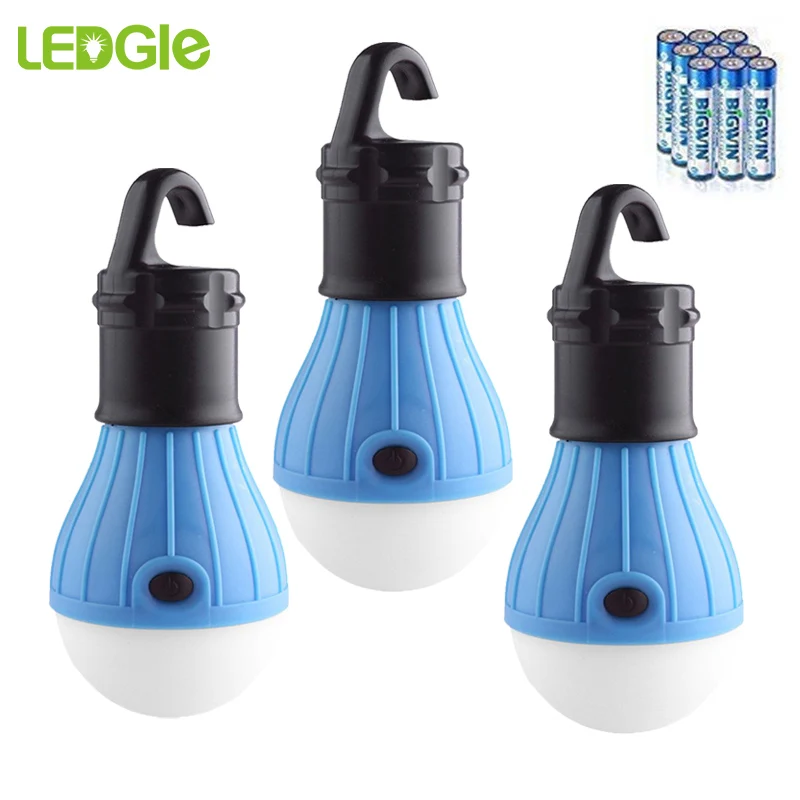 

LEDGLE Tent Light lanterna Hook Flashlight Lightweight Torch Bulb Mini Compact Camping LightNight fishing Lamp Luz linterna led