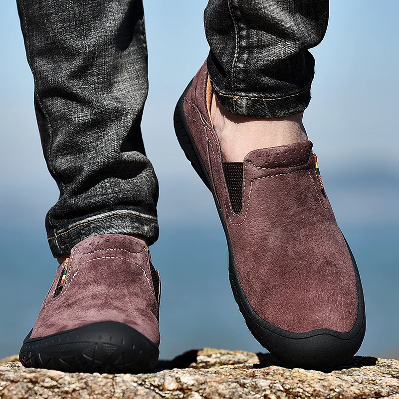 MAISMODA походная обувь мужские уличные треккинговые кроссовки весна осень слипоны горные альпинистские туфли Охота размер 48 YL611