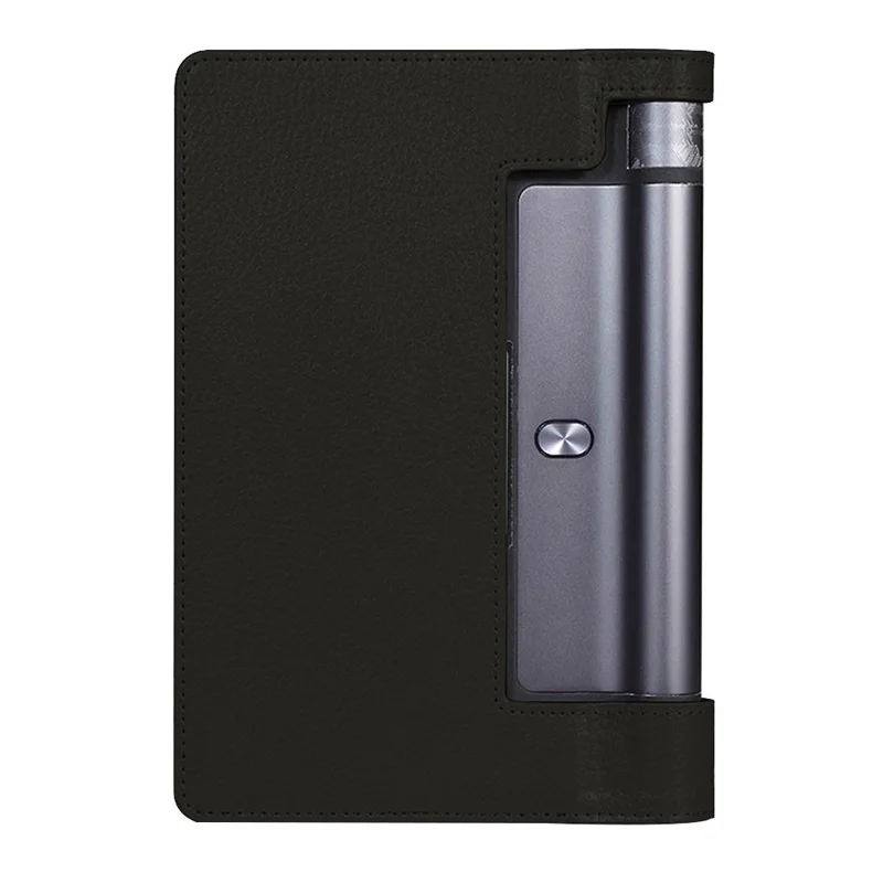 Чехол-книжка с подставкой из искусственной кожи для lenovo Yoga Tab 3 8,0 850F Yoga Tab3 8 YT3-850F YT3-850M чехол для планшета - Цвет: Черный