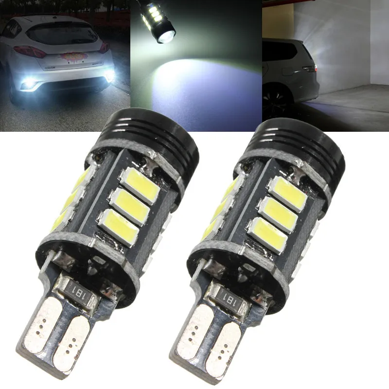 

T15 W16W 5630 360 Degrees 400LM COB SMD 15 LED No Error Canbus Car Parking Backup Light Bulb Lamp Headlight White 6500K