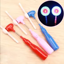 1 шт. светящийся Спиннер игрушки ветряные мельницы мигающий свет светодиодный и музыка Радуга спиннинг ветряная мельница ветер светящийся Спиннер s игрушки для детей