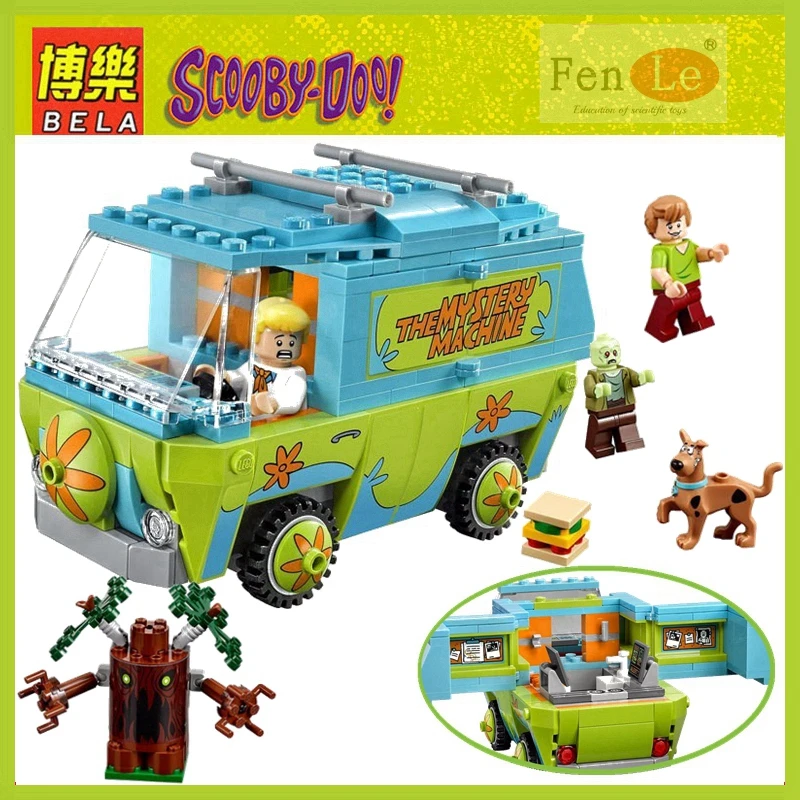 10430 Scooby Doo Mystery машина автобус строительные блоки игрушки совместимы с игрушками для детей