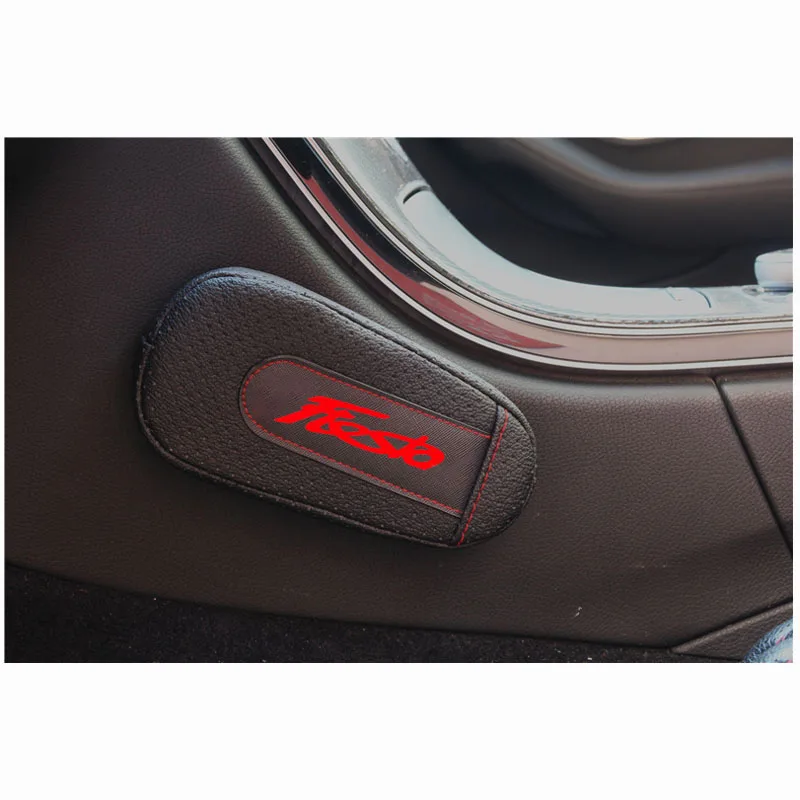 Для Ford Fiesta мягкая и удобная подушка для поддержки ног Автомобильная дверь мягкая прокладка для локтя автомобиля Стайлинг