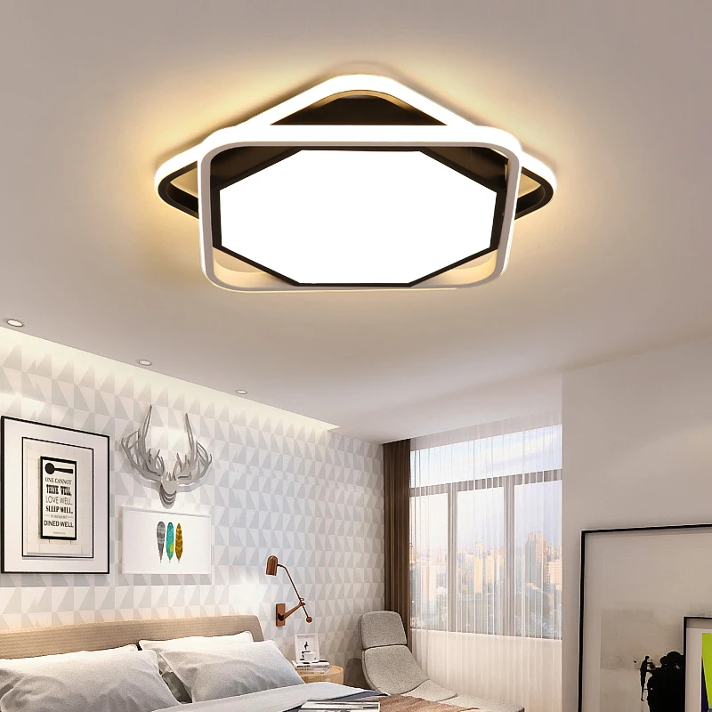 Modern Led Ceiling Lamp For Bedroom Living Room Hallways