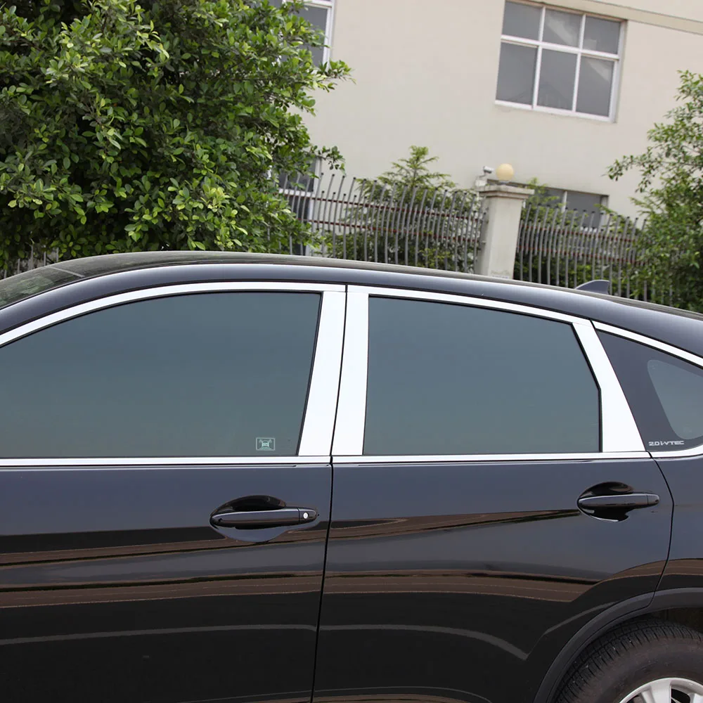

Accessories FIT FOR HONDA CRV CR-V 2012 2013 2014 2015 2016 WINDOW CHROME PILLAR POSTS COVER TRIM MOLDING GARNISH ACCENT