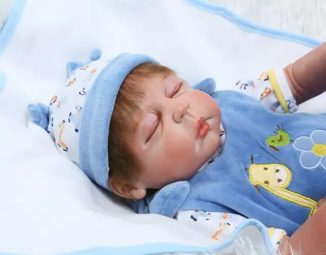 Bebes reborn menino NPK 23 Full silicone reborn baby boy dolls