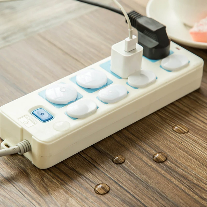 Baby Safety Guard  Power Socket Protector Cover Plastic Anti Electric Protection for children Safety Cover 10 pcs/set YBY007