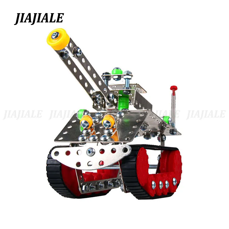 

Vehicle Metal Model Building Kits Puzzle Tank Enlighten Education Assemblage kits boy girl kid gift DIY Toys VS 3d metal model