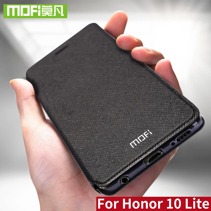 Чехол для Huawei Honor 10 Lite чехол силиконовый флип кожа Mofi capa|Чехлы-книжки| |