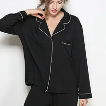 Абсолютно женский пижамный комплект высокого качества. Модный мягкий модальный удобный комплект домашней одежды большого размера. сна