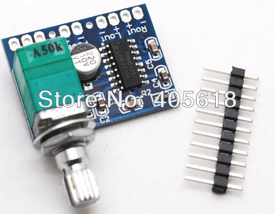 3 Вт+ 3 Вт PAM8403 усилитель 5 V Мини цифровой усилитель звука плата Поддержка USB Мощность поставить батарею 2 канала