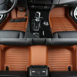 Хорошее качество! Специальные автомобильные коврики для Maserati Quattroporte 2018-2013 прочный водонепроницаемый ковры, Бесплатная доставка