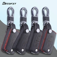 Натуральная кожа чехол для ключа Citroen C2 C3 C4 C5 C6 Xsara Quatre Пикассо PEUGEOT 206 307 308 407 408 RCZ цепочка для ключей чехол Keybag