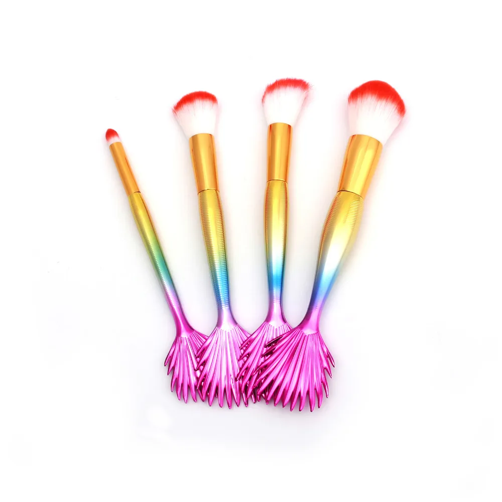 

4 Piece Luxury Makeup Brushes Tools Foundation Powder Makeup Brush Set Beauty Kits Pincel Gift for Women Brushes Tool Sets new