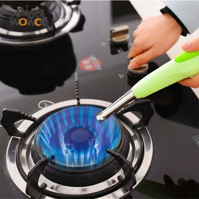 WOWCC Electronic Fire Pulse Ignitor Gas Ignition Lighter Natural Gas - How To Light A Gas Oven With An Electric Starter