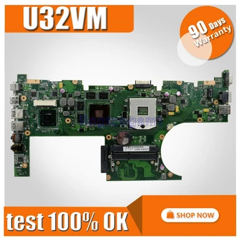 

U32VM motherboard HM65 PGA989 2GB video card For Asus U32VM U32V U32 Laptop motherboard U32VM mainboard U32VM motherboard
