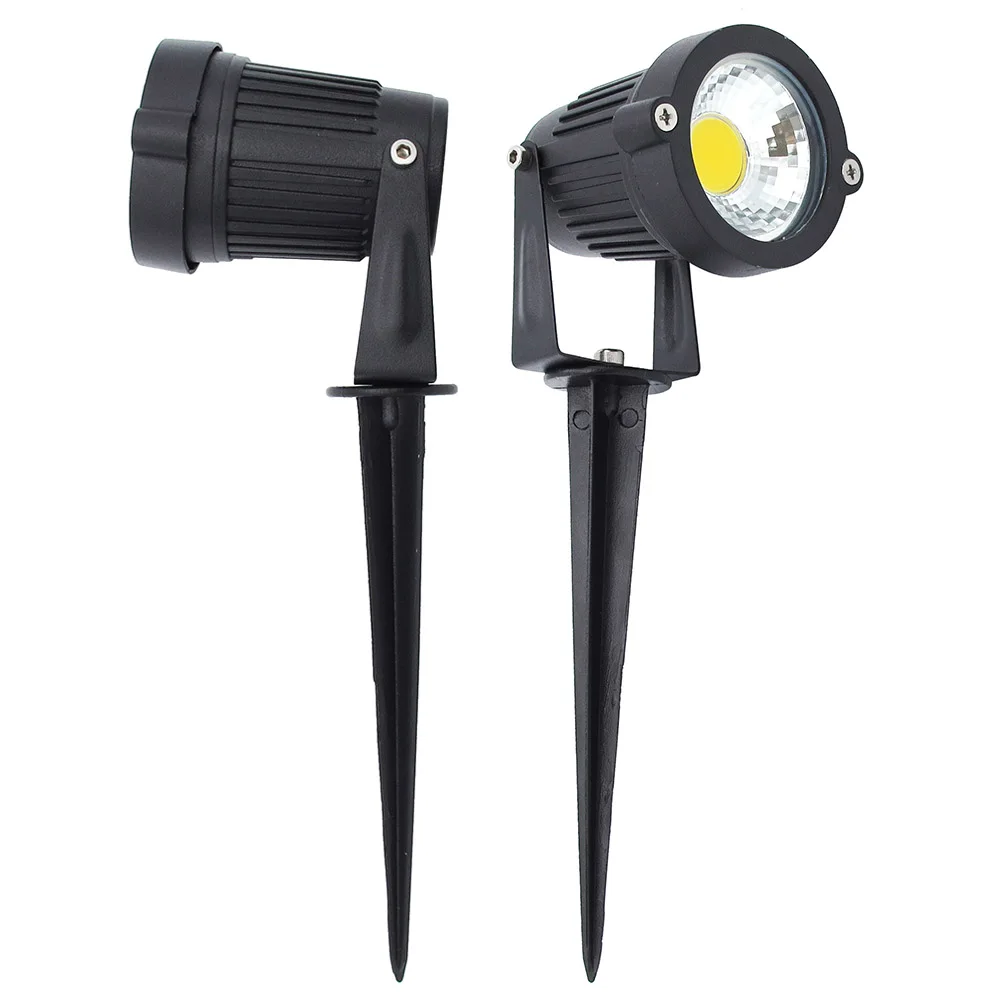 Jardim ao ar Conduziu a Luz do Ponto Iluminação da Paisagem Ip65 à Prova Led Cob Gramado Lâmpadas Dwaterproof Água Livre Lâmpada dc 12 v 10 w 1 Cheap Luminárias gramado