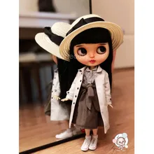 1 шт. 1/6 ледяной Blyth кукла Strawhat Hat аксессуары