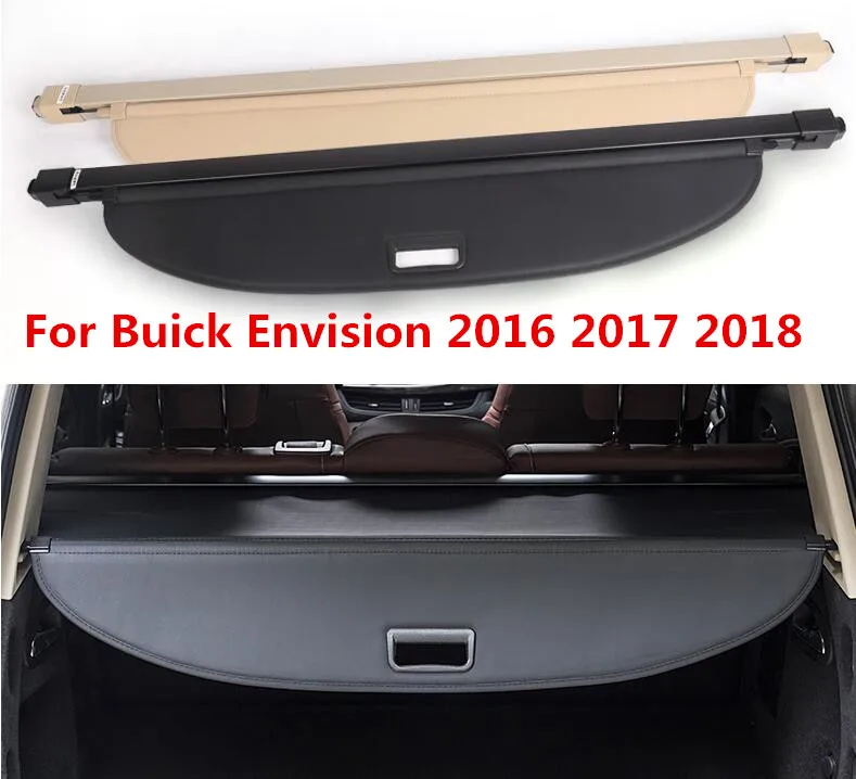 

JINGHANG Car Rear Trunk Security Shield Cargo Cover For Buick Envision 2016 2017 2018 BY EMS