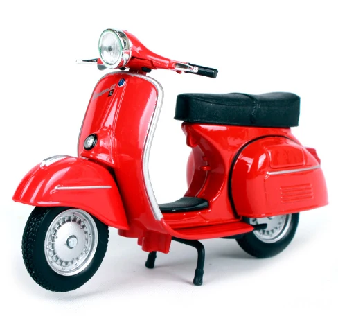 1:18 PIAGGIO Vespa Литая модель мотоцикла игрушка для детей подарок на день рождения Коллекция игрушек оригинальная коробка