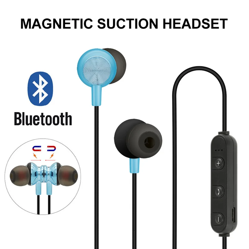 Магнитные музыкальные наушники Bluetooth наушники XT11 Спорт бег Беспроводная Bluetooth гарнитура с микрофоном для IPhone 8X7 Xiaomi