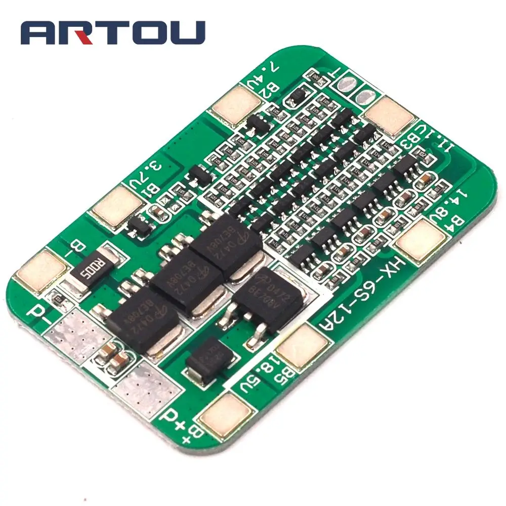 

18650 6S 22.2V 12A Lithium Battery Charger Protection Board Module for 6pcs 18650 Li-ion Battery Cell Charging BMS 22.2V
