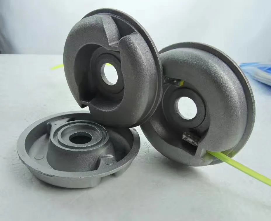 

2019 New Model Silver Aluminum metal trimmer head ,auto bump feed head for brush cutter grass trimmer