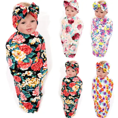 

2Pcs Soft Muslin Baby Wrap Swaddling Blanket Newborn Kids Swaddle Towel 80x80cm