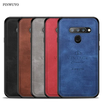 

For LG V40 Case Vintage Case For LG V40 Pu Leather PC Hard Cover Fitted Cases Protection Case For LG V40