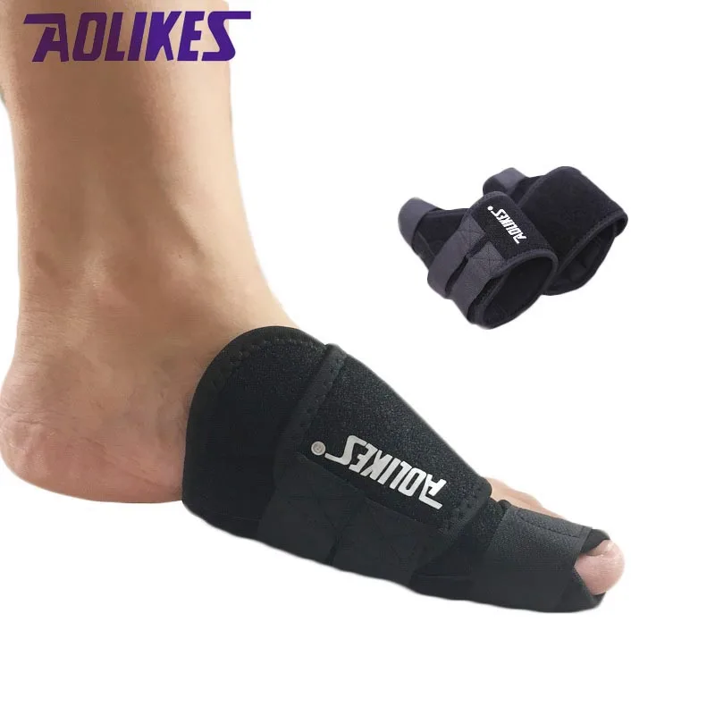 

AOLIKES 1Pcs Toe Thumb Valgus Orthopedic Band Adjustable Spring Support Correction Belt Foot Strap Protectors Fixed Sport Safety
