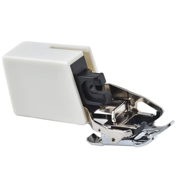 

Sew Tech Sewing Machine Presser Foot Ruffler Presser Feet Slant Even Feed Foot Singer White Household Sewing Tools Accessories