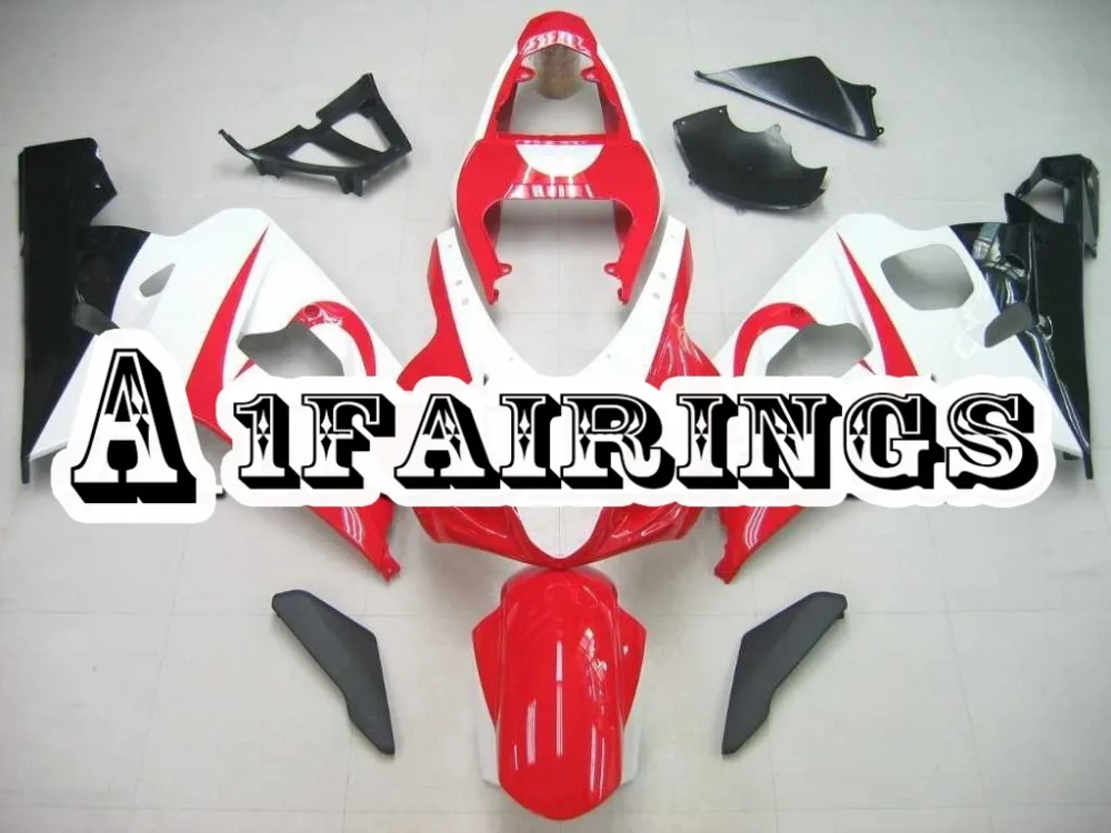 

Red White Black Motorcycles Full Fairing Kit For Suzuki GSXR600 K4 2004 2005 GSXR750 04 05 Injection ABS Plastic Body Kits Cover