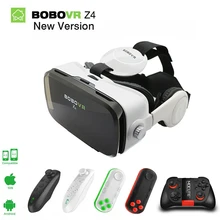 BOBOVR Z4 мини 3D VR Очки виртуальной реальности 3D картона bobo vr z4 VR гарнитура стерео шлем 2,0 для 4,7-6,0 дюймов смартфонов