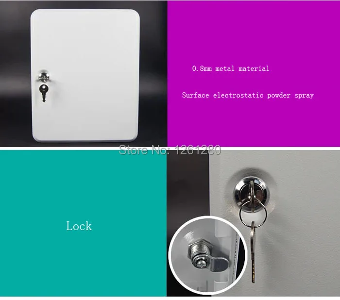 Металлический ящик для ключей toolcase бункеры управления ключами коробка ключевых шкаф с 105 ключа cardsoffice Отель объекта собственности пункт