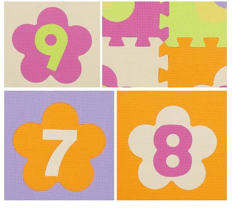 13 foam puzzle floor mat