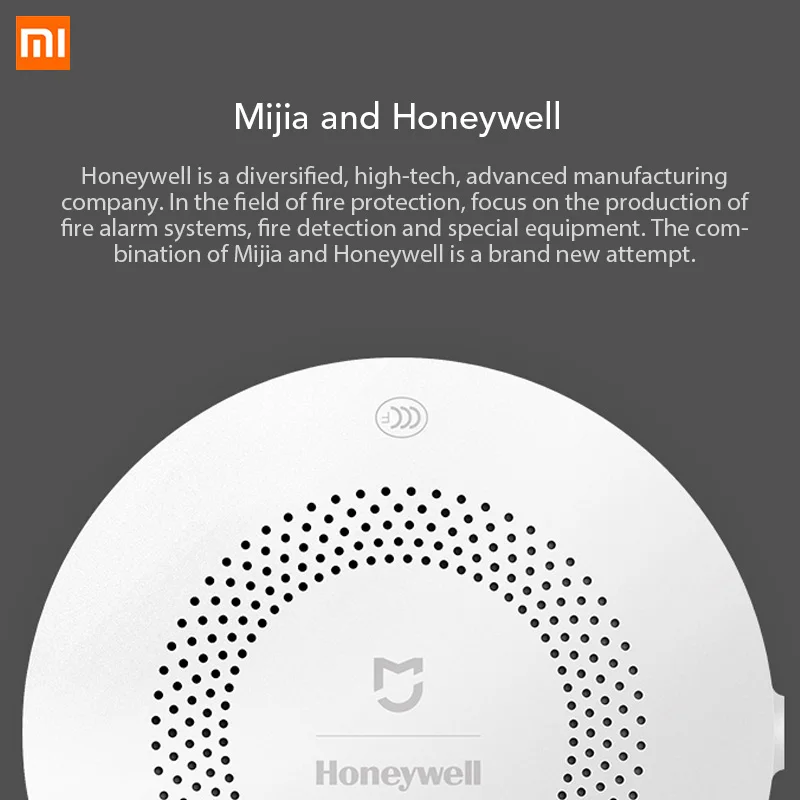 Детектор газа Xiaomi Honeywell Zigbee дистанционное управление CH4 обнаружение настенный