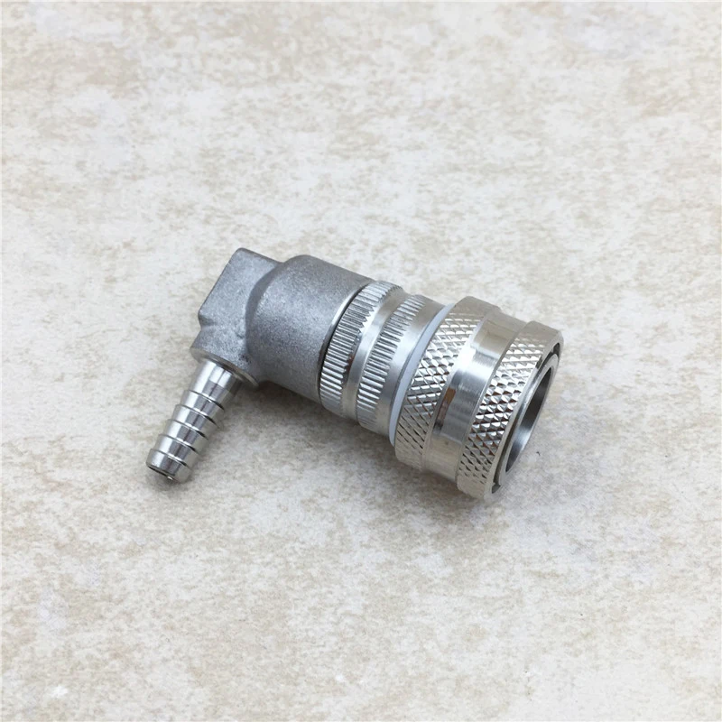 Stainless Steel Ball Lock Disconnects 14'' Fittings Liquid or Gas Barb For Cornelius Corny Kegs Beer Brewing (2)