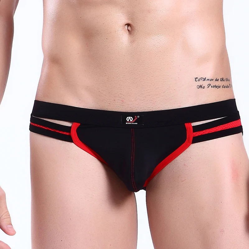 Men's underwear ultrathin Jock straps breathable Nylon underwear low