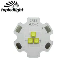 Настройка Cree XBD XB-D 3 светодиодный S Neture белый 4000 к белый 6000 К светодиодный излучатель Ламповые светильники для DIY вспышка светильник фонарь светильник