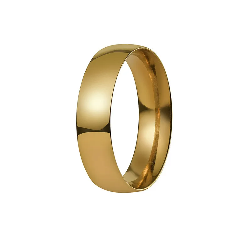 Кольца из титановой стали с надписью «Jesus» для мужчин, розовое золото/черное кольцо для женщин, посеребренные кольца для влюбленных, обручальное Ювелирное кольцо - Цвет основного камня: Gold