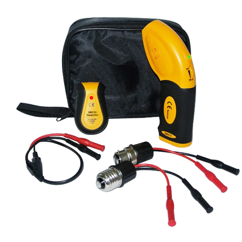 Circuit Breaker Finders EM419A 110V 220V Socket Tester Electric Wire Detector Professional Electricity Tools At 50~60Hz 2
