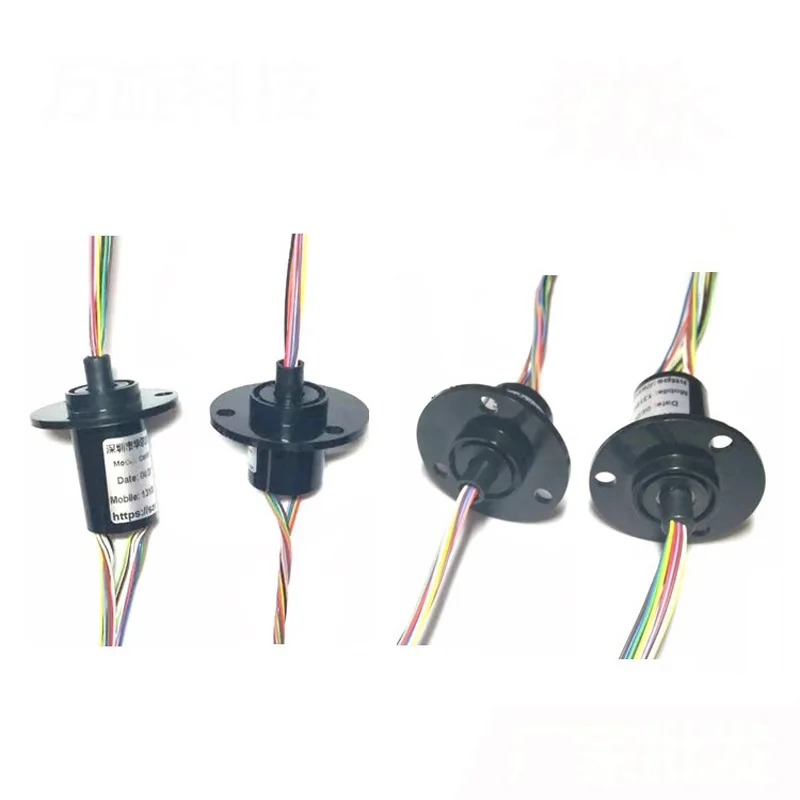 OURNXI Mini Schleifring 12,5mm - 6 Drähte 2A Für Rotierende Verbindungen