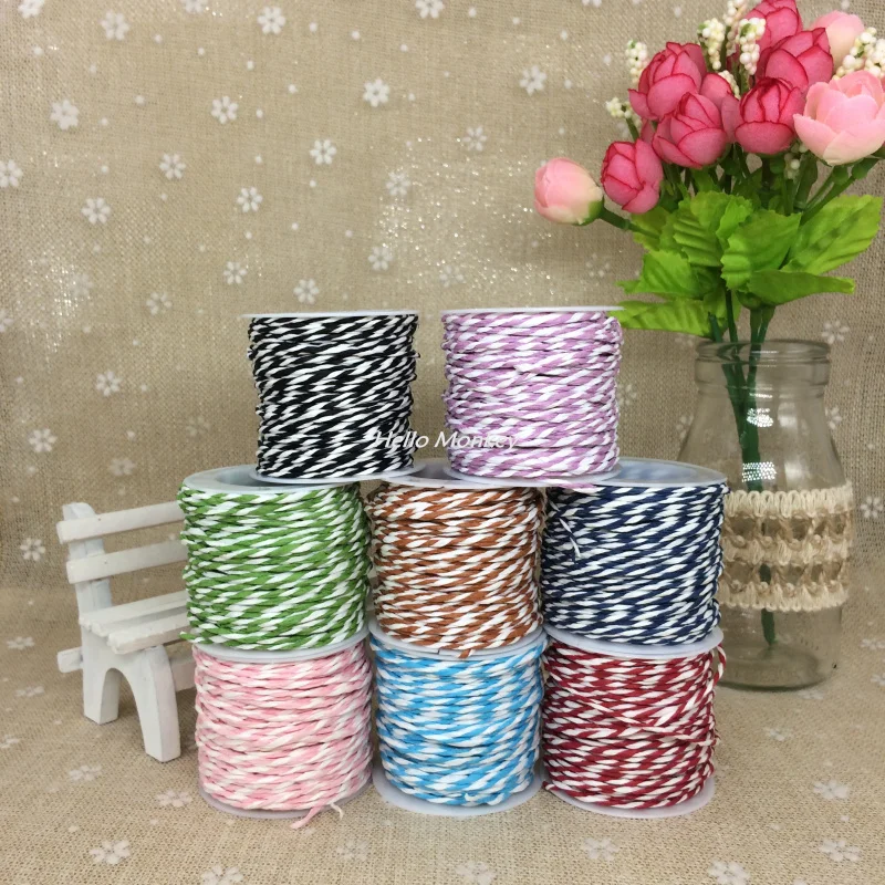 10M DIY Paper Twine Rope String Wedding Celebration Decoration Craft